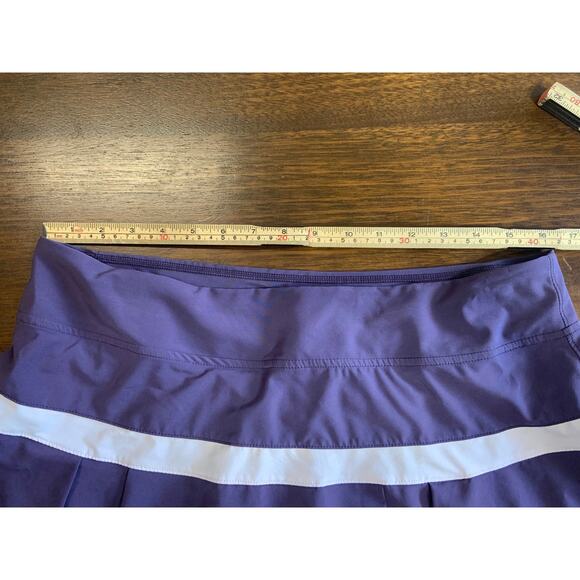 Nike DriFit Golf Tennis Pickleball Mini Skirt Women Large Preppy Academia Active - Picture 4 of 8